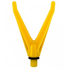 Рогач концевой KAMSAKI V-образный Yellow