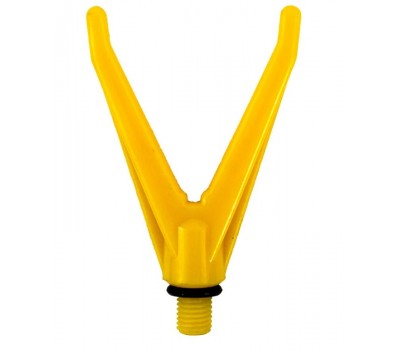 Рогач концевой KAMSAKI V-образный Yellow