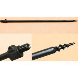 Подставка алюминиевая черная 1,2 м