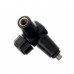 CARP PRO Переходник угловой с замком Angle Lock black mini