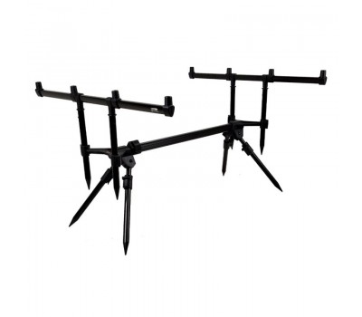 CARP PRO Род-под на 4 удилища Black телескоп. 4 ноги