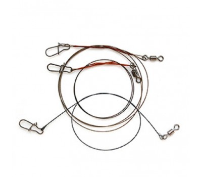 Поводок FANATIK титановый 15 см 0.24mm