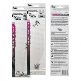 Поводок  WIN HARD MONO Climax 0,50  10 кг 25см (5 шт) HM-10-25