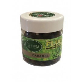 Soft Method Pellet Fluo FPM Baits® 8 mm 50 g в банке Caramel Карамель