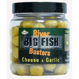 Мягкий насадочный пеллетс (хукбейт) Dynamite Baits Big Fish River Hookbaits Cheese & Garlic Busters 6 - DY1386