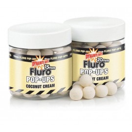 Бойлы плавающие DYNAMITE BAITS Coconut Cream - Fluro Pop-Up 10mm - DY561