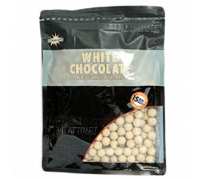 Бойлы тонущие DYNAMITE BAITS White Chocolate & Coconut Cream S/L 15mm, 1kg
