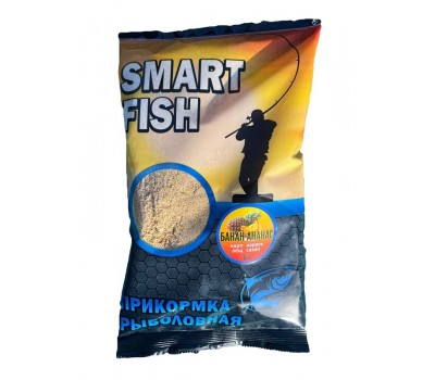 Прикормка Smart Fish Карп Сазан Карась Банан Ананас 1кг