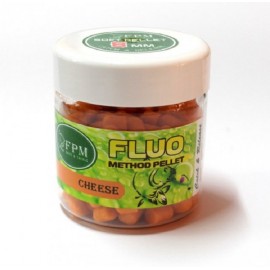 Soft Method Pellet Fluo FPM 8мм 50г в банке Cheese Сыр