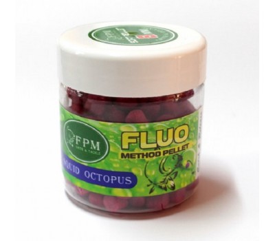 Soft Method Pellet Fluo FPM 8мм 50г в банке Squid-Octopus Кальмар