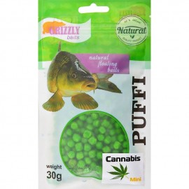 Воздушное тесто Grizzly Puffi Mini 30г 8мм Cannabis Конопля (98003004)