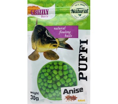 Воздушное тесто Grizzly Puffi Mini 30г 8мм Anise Анис (98003003)