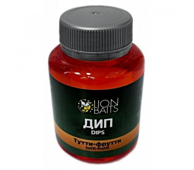 LION BAITS Impact Boilie Dips тутти-фрутти (Tutti Frutti) - 130 мл