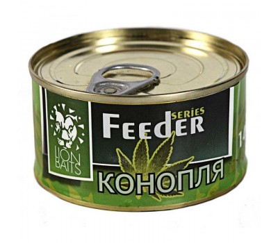 Lion Baits Зерновая смесь feeder Конопля - 140 мл