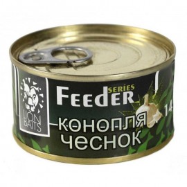 Lion Baits Зерновая смесь feeder Конопля чеснок  - 140 мл