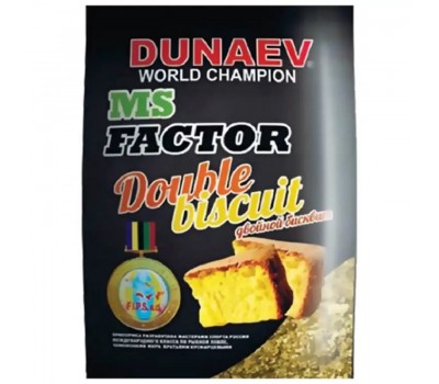 Прикормка DUNAEV-MS FACTOR 1кг Бисквитный взрыв