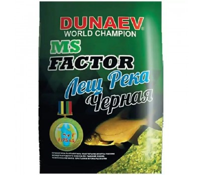 Прикормка DUNAEV-MS FACTOR 1кг Лещ Река Черная