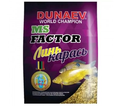 Прикормка DUNAEV-MS FACTOR 1кг Линь Карась