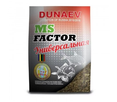 Прикормка DUNAEV-MS FACTOR 1кг Универсальная