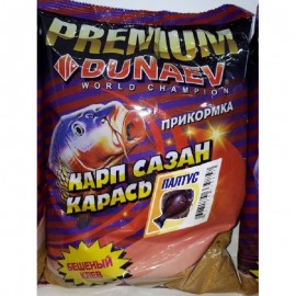 Прикормка DUNAEV-PREMIUM 1кг Карп-Сазан Палтус