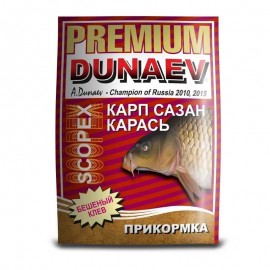Прикормка DUNAEV-PREMIUM 1кг Карп-Сазан Скопекс