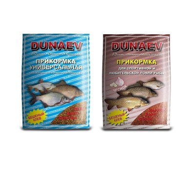 Прикормка DUNAEV КЛАССИКА 0.9кг Универсальная Чеснок