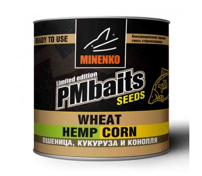Зерновая смесь MINENKO WHEAT CORN HEMP (430мл), MN-00019
