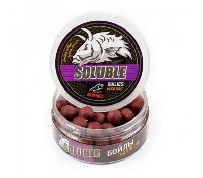 Насадочные бойлы MINENKO SQUIDBERRY 14мм (пылящие), HB0003