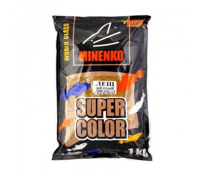 Прикормка MINENKO Super Color Лещ Жёлтый, 109