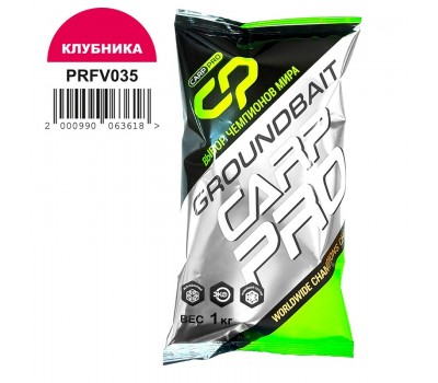 CARP PRO Прикормка для рыбы Клубника  1кг