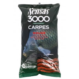 Прикормка Sensas 3000 CARP Rouge 1кг