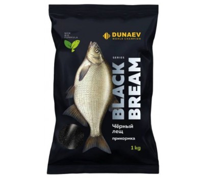 Прикормка Dunaev Black series 1кг BREAM(ЛЕЩ)