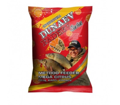 Прикормка DUNAEV-FADEEV 1кг Feeder Method Mega Citrus