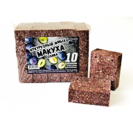 МАКУХА (кукуруз. жмых) с отверстием СЛИВА 320гр. (уп/10шт)