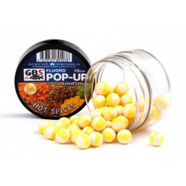 Бойлы GBS Baits Pop-up плавающие 10мм 40гр Hot Spices Острые специи