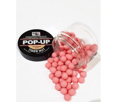 Бойлы GBS Baits Pop-up плавающие 8мм 40гр Тигровый орех