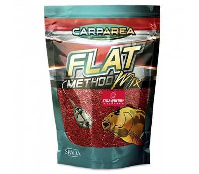 Прикормка CarpArea Flat Method (клубника) 600гр
