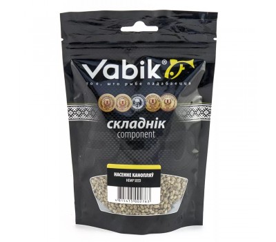Компонент прикормки Vabik Семена конопли 150 г