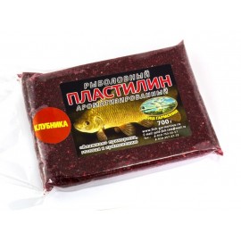 Пластилин рыболовный клубника