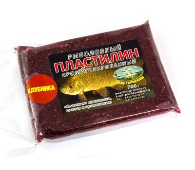 Пластилин рыболовный клубника