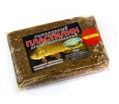 Пластилин рыболовный чеснок