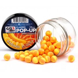Бойлы GBS Baits Pop-up плавающие 8мм 40гр Банан-скопекс