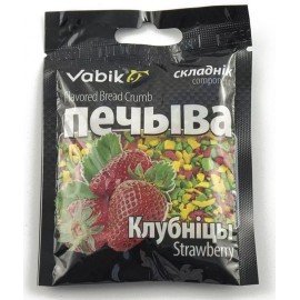 Компонент прикормки Vabik Печиво Mix Клубника 35 г