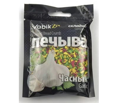 Компонент прикормки Vabik Печиво Mix Чеснок 35 г
