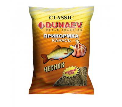 Прикормка DUNAEV КЛАССИКА 0.9кг Карась Чеснок