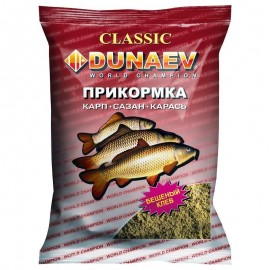 Прикормка DUNAEV КЛАССИКА 0.9кг Карп Горох