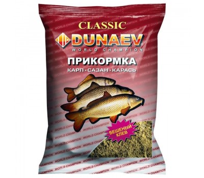 Прикормка DUNAEV КЛАССИКА 0.9кг Карп Горох