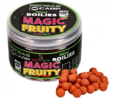 Мини бойлы Sensas Crazy Bait MAGIC FRUITY 10мм 0.08кг
