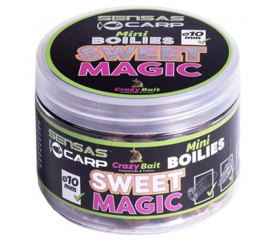 Мини бойлы Sensas Crazy Bait SWEET MAGIC 10мм 0.08кг