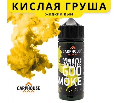BOOSTER GOO Carp House пылящий, жидкий дым Кислая груша 120мл